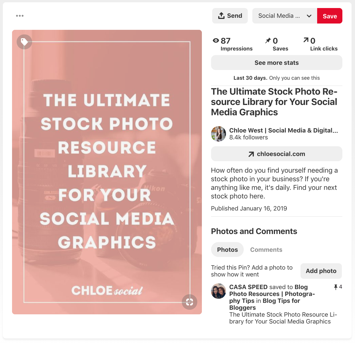 pinterest blog post pin
