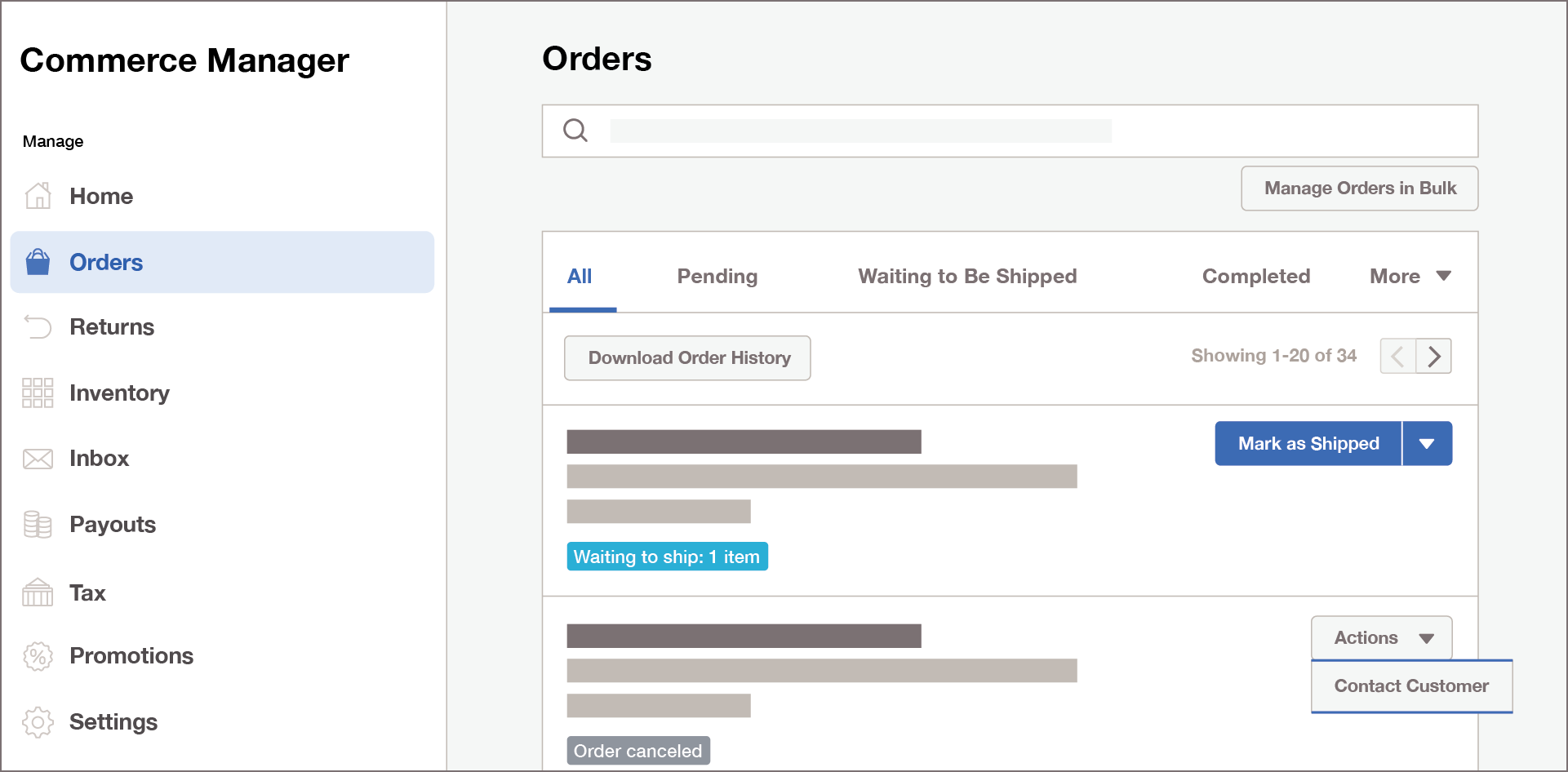 facebook commerce manager