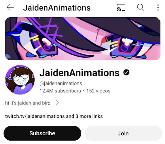youtube influencer jaidenanimations