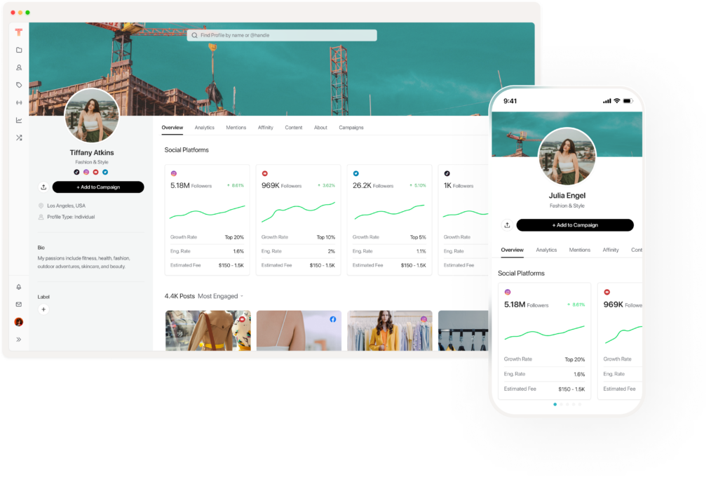 Tagger’s influencer campaign management tools, with analytics that can refine your family influencer strategy