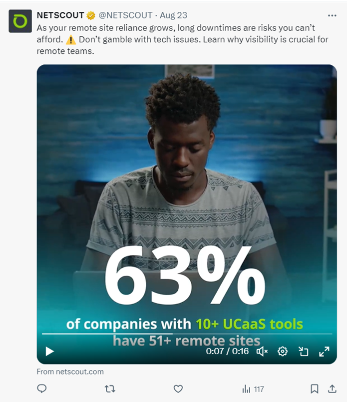 NetScout X stats post